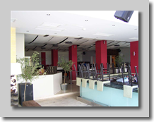 Άποψη του χώρου μετά τις κατασκευές γυψοσανίδας